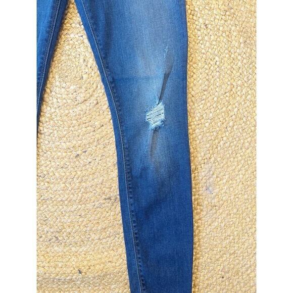 NWT Hudson Midrise Skinny Ankle Jeans 27 - Dark/Medium Wash - Picture 3 of 6